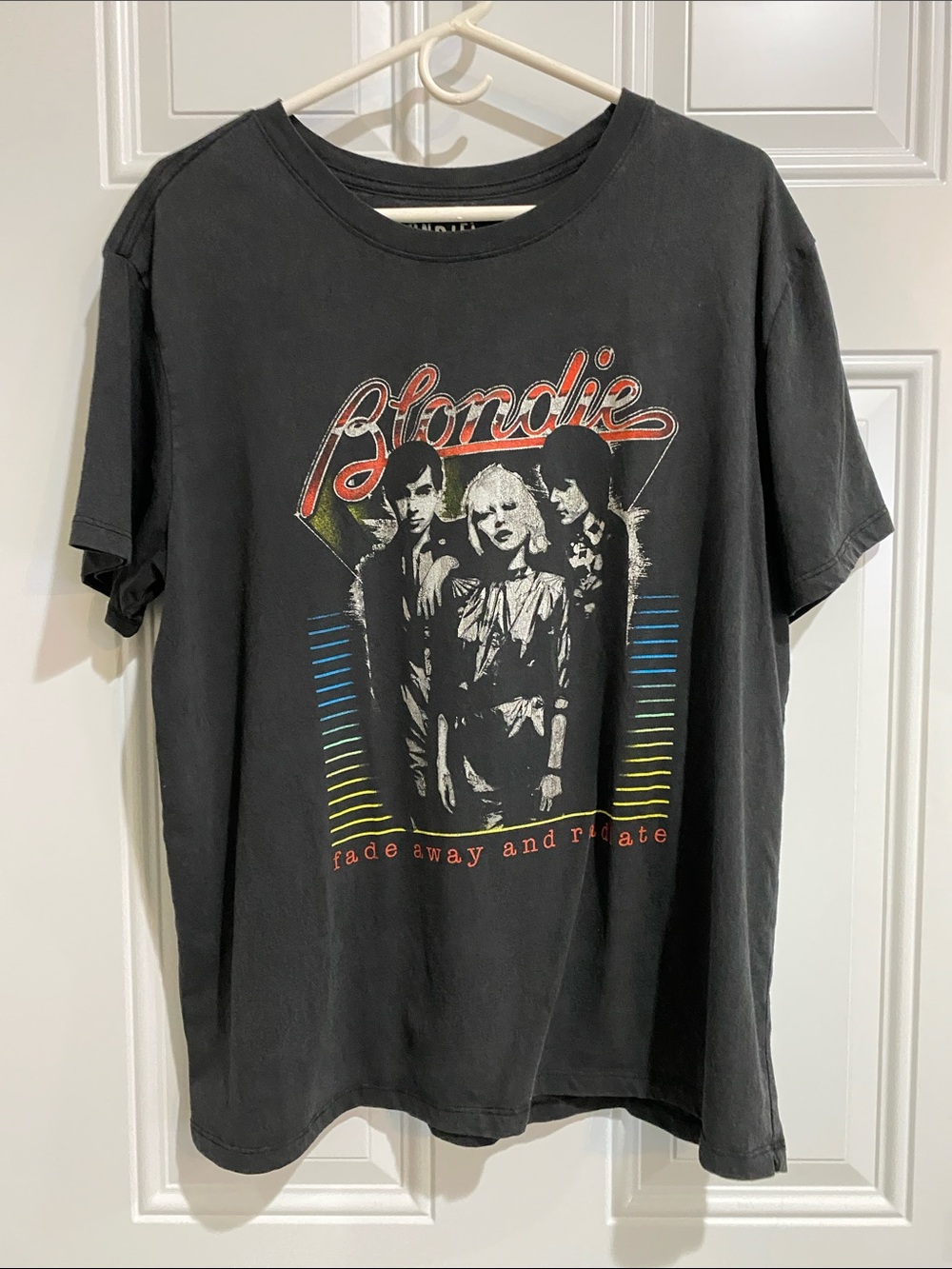 Black Graphic Band Tee - Short Sleeve BLONDIE Shirt